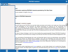 Tablet Screenshot of profibus.felser.ch
